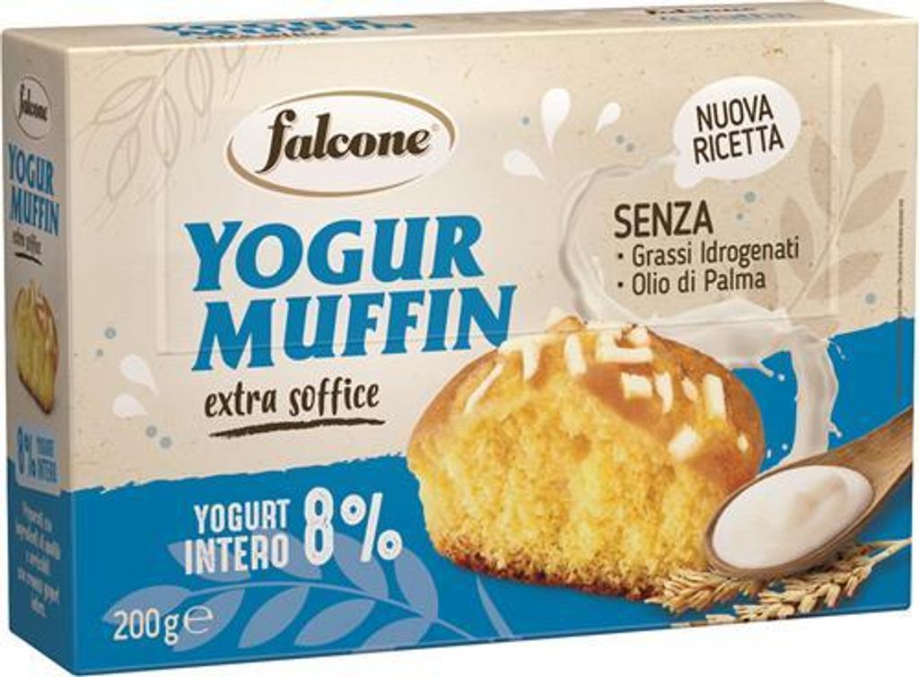 Joghurt-Muffin-Muffins (4x50g) 200g - Falcone