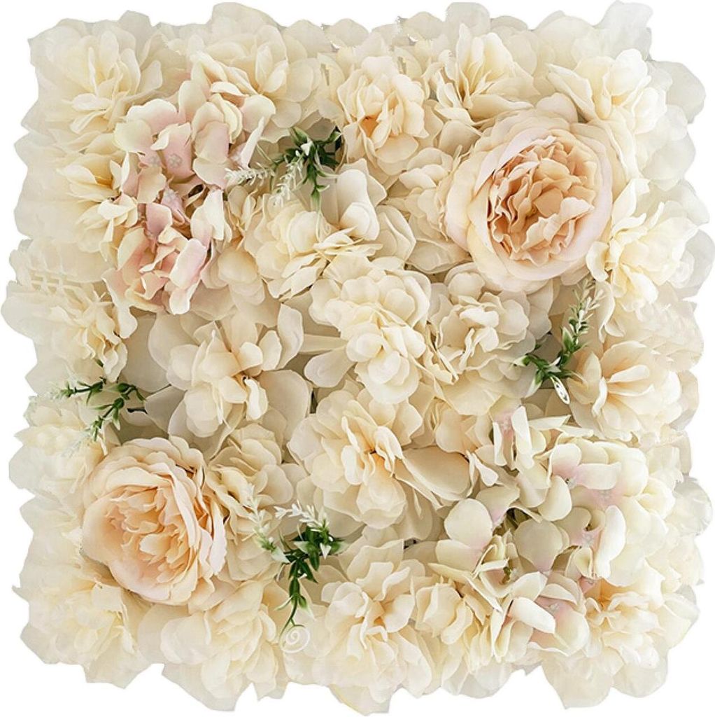 Künstliche Rose Blume Wand Panel Hochzeit Braut Baby Shower Party DIY Platz 3D Floral Wand Hintergrund Dekoration Fotografie Prop