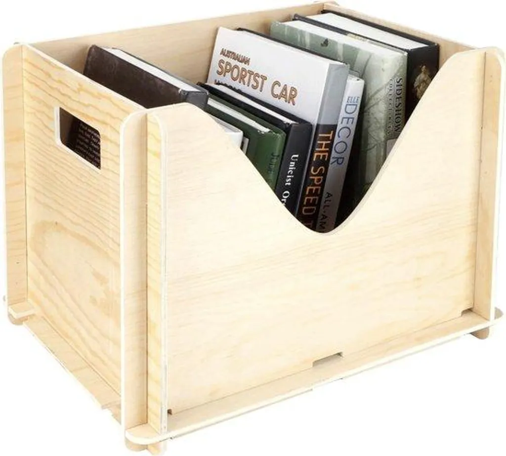 Caisse en bois naturel avec couvercle protecteur pour objets de valeur