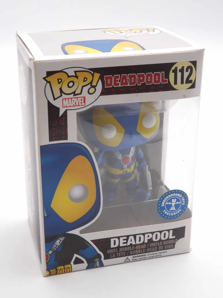 Figurine Vinyle Deadpool X-Men Funko Pop 112 Objet de Collection Marvel