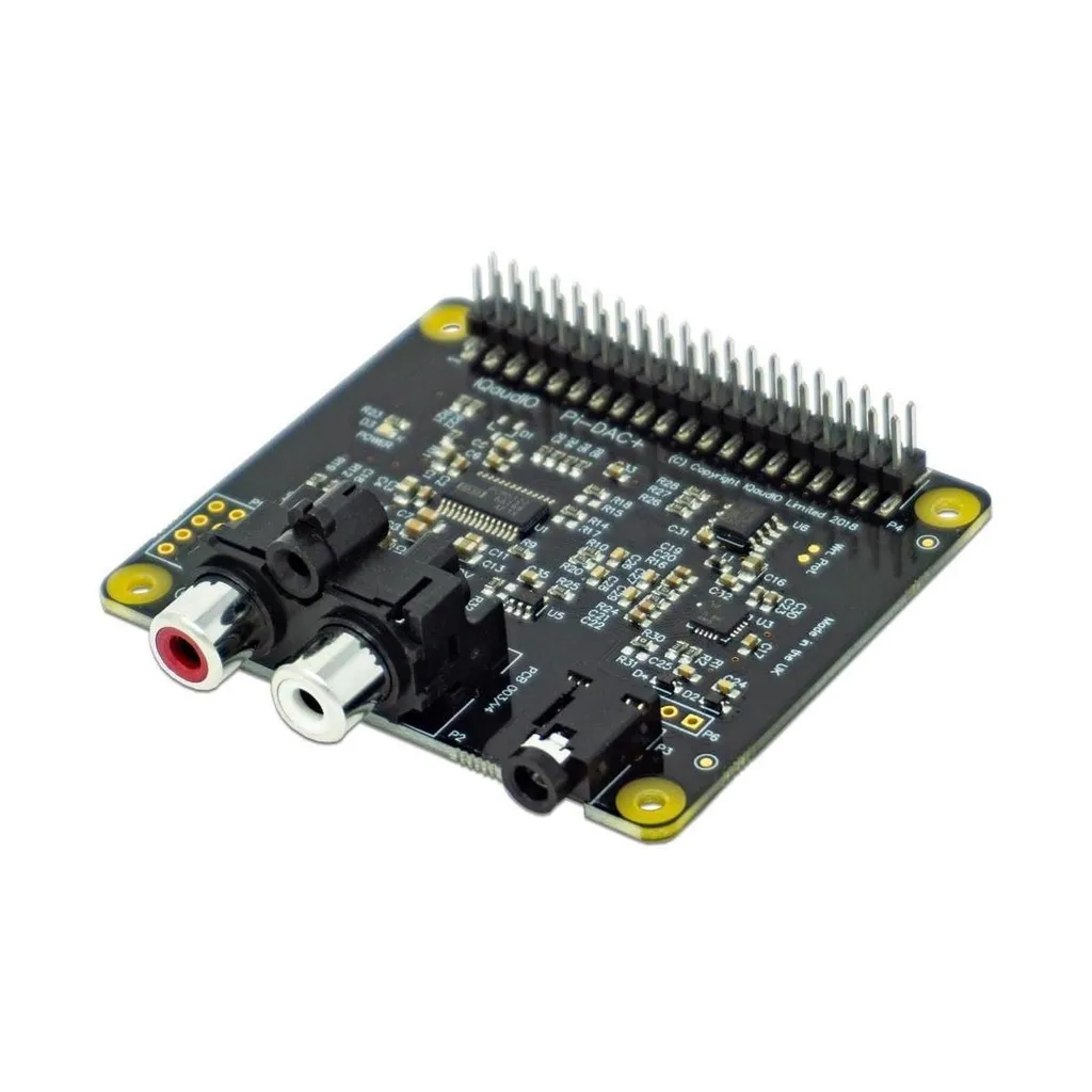 IQaudio DAC+ Raspberry Pi SC0368 - DAC I2S Alta Definizione 192kHz