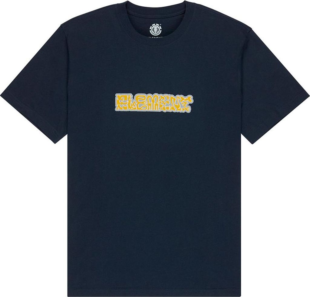Element Surreal Icon Kurzarm-t-shirt Blau XL Mann Blau XL