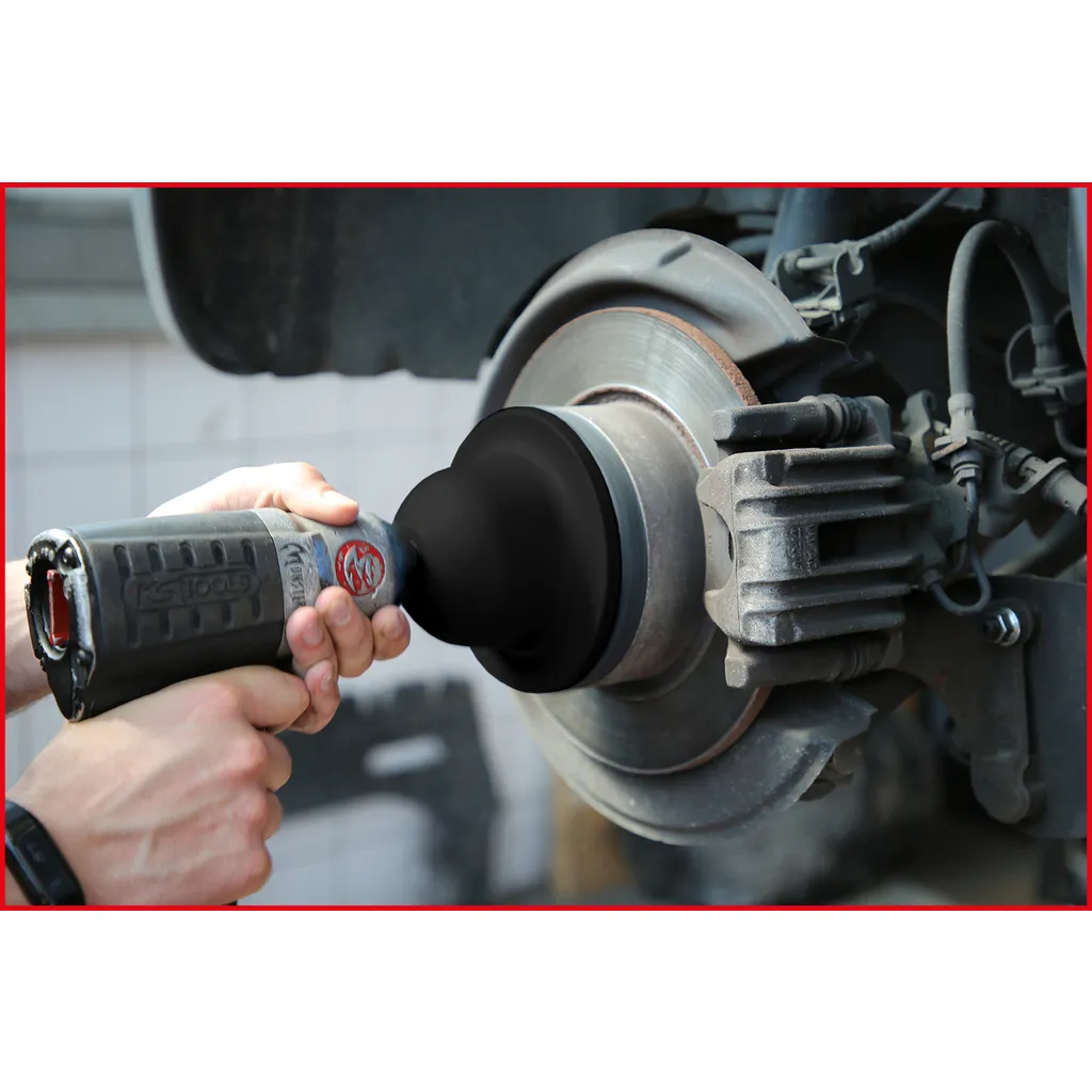 Ponceuse de moyeu KS TOOLS avec disque abrasif haute performance 1/2" - 8