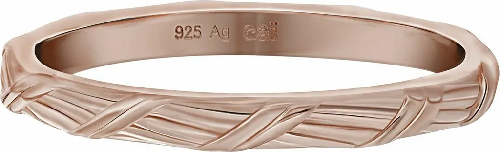 Anello CAI Intrecciato Oro Rosa: Il Trend Stackable dell'Anno