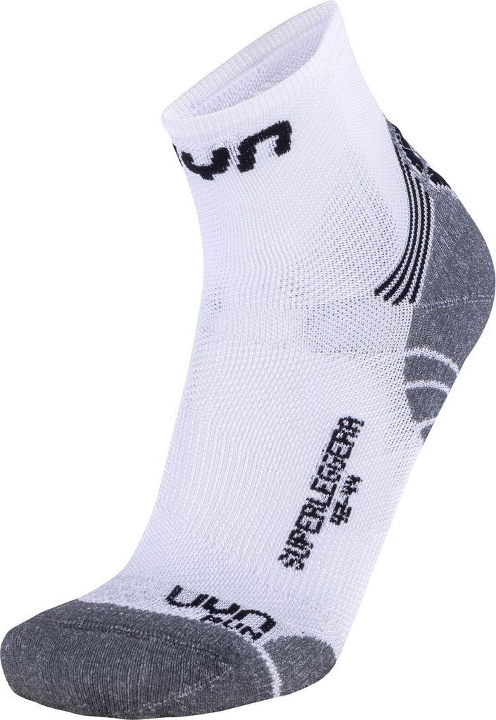 UYN Run Superleggera Laufsocken Herren white/grey 35-38