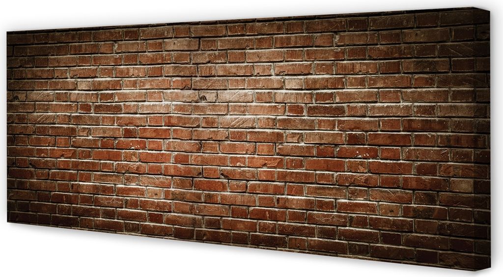 Leinwandbild 125x50 Wandkunst Vintage brick wall