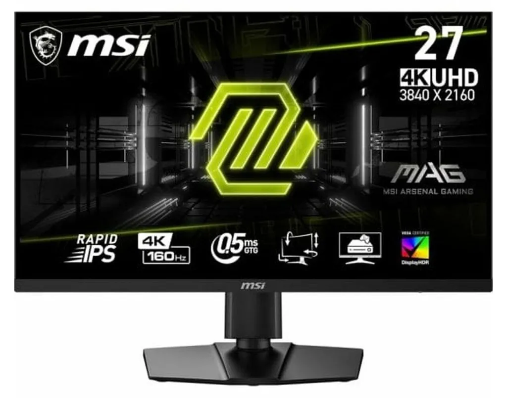 Moniteur Gaming 4K 27'' MSI MAG 274UPF E2 Dalle IPS Haute Performance