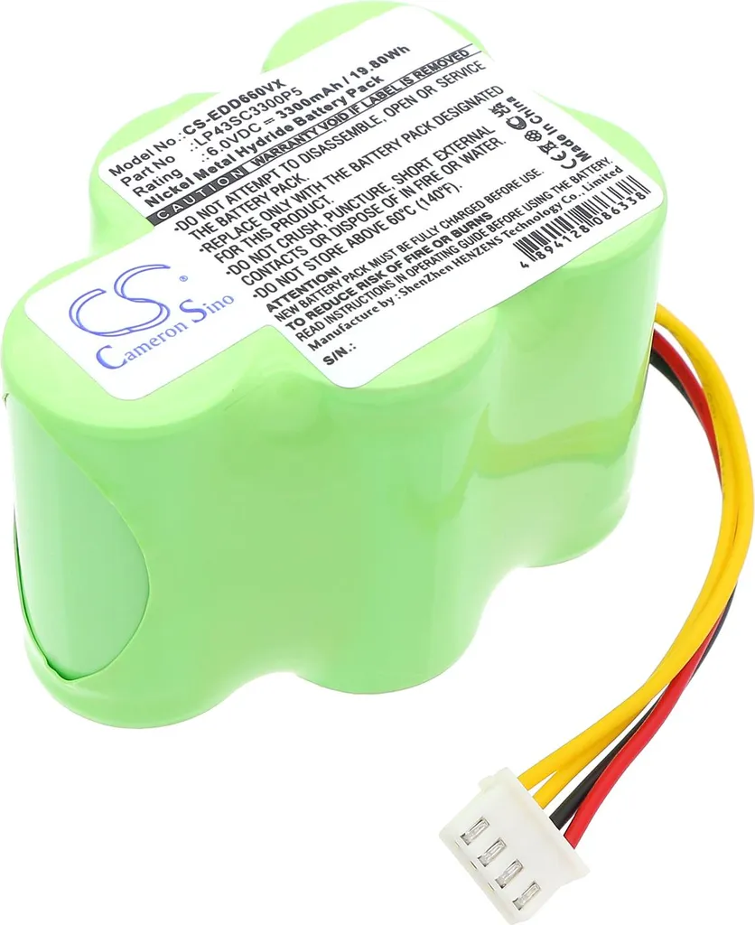 Recensione Batteria TECHTEK per Ecovacs Deebot D62 D630 D650 35601130 - 4