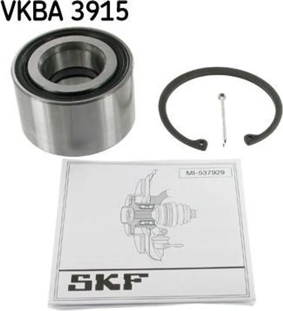 Supprimer bruit roue HR-V avec roulement SKF VKBA 3915 OE 42300S2L004