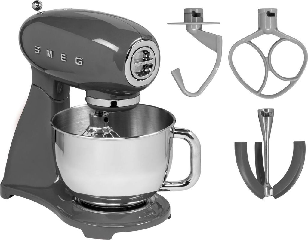 SMEG Küchenmaschine SMF03 grau SMF03GREU Produktbild 