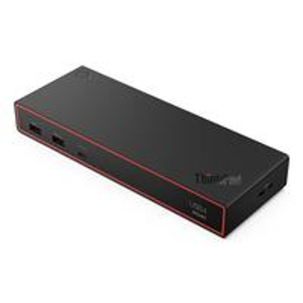 Lenovo ThinkPad USB4 Smart Dock 5500, Kabelgebunden, USB4, 65 W, 1000 Mbit/s, Schwarz, Eclipse Black