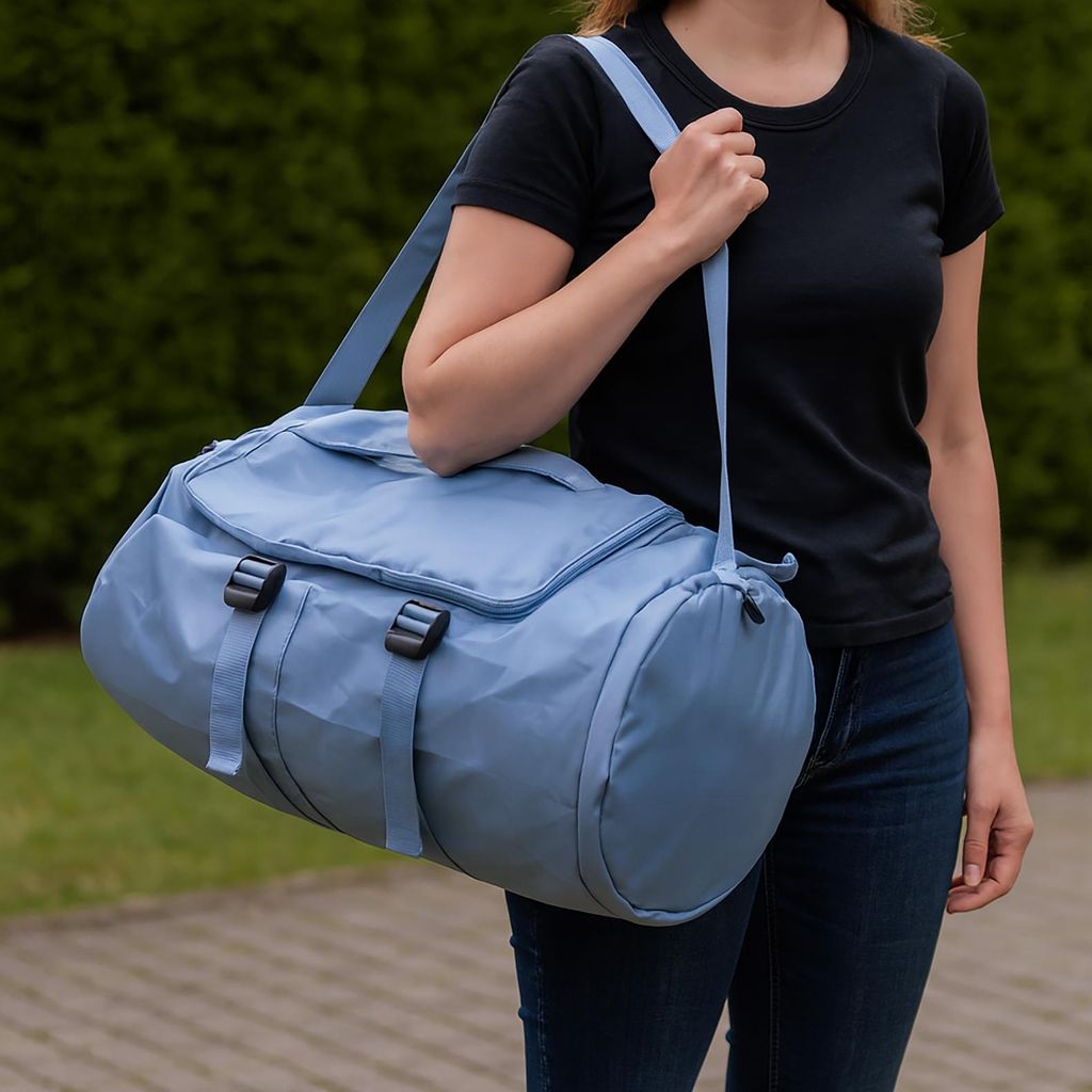 2-in-1 Sporttasche und Rucksack Flexibel, kompakt und praktisch