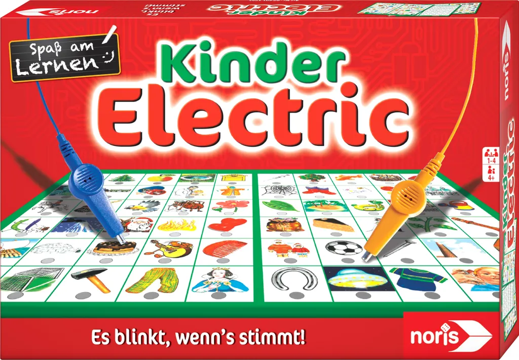 Kinder Electric Noris Spiele 606013702 Jeu de Logique avec Signal Lumineux