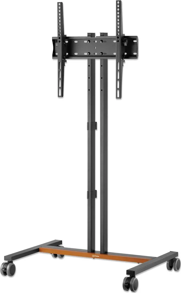 Support TV Roulettes sans Perçage - Évitez les Reflets - 34-55" 35kg