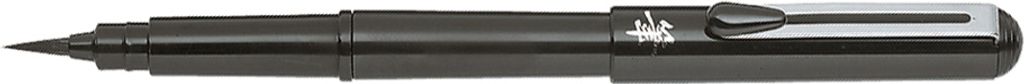 PentelArts Brush Pen Pinselstift Gehäuse schwarz inkl. 4 Patronen