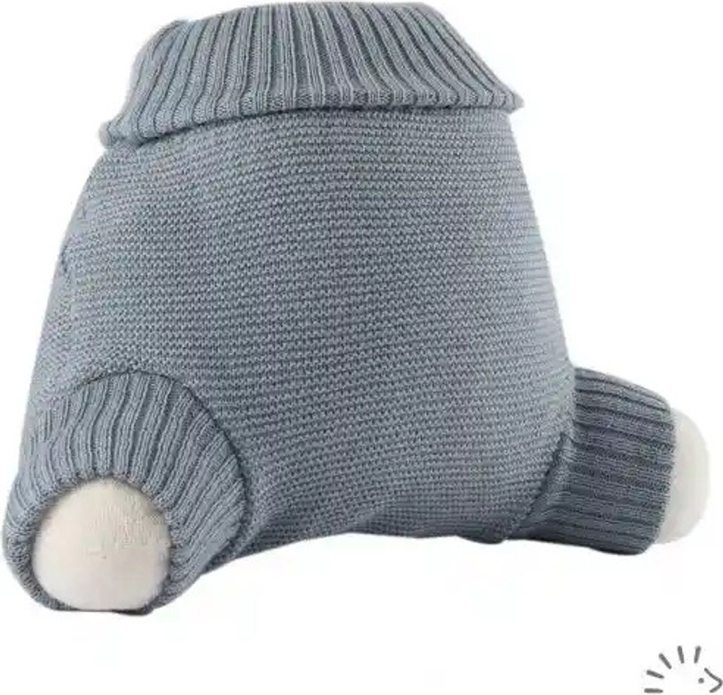 Popolini Wollüberhose Überhose Schlupfüberhose WoolPant viele Größen und Farben gestrickt 100% kbT* Wolle Grau 62/68