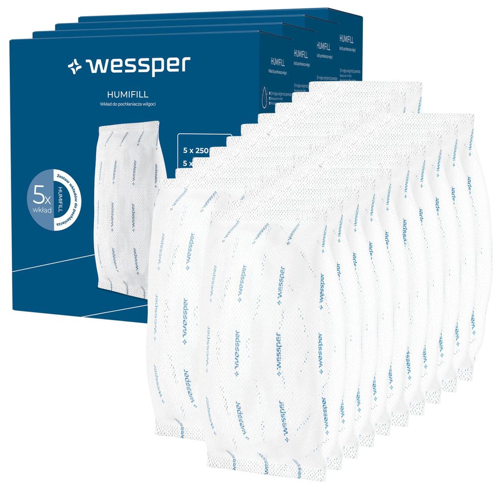 20x Luftentfeuchter Nachfüllbeutel - Granulat im 250g – Produktbild 