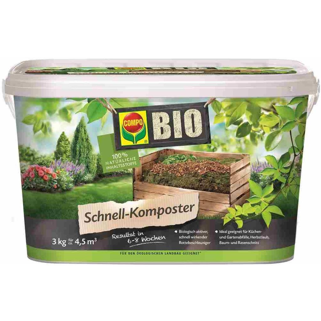 COMPO  Schnell-Komposter, Kompostbeschleuniger, 3 kg, 4,5 Produktbild 