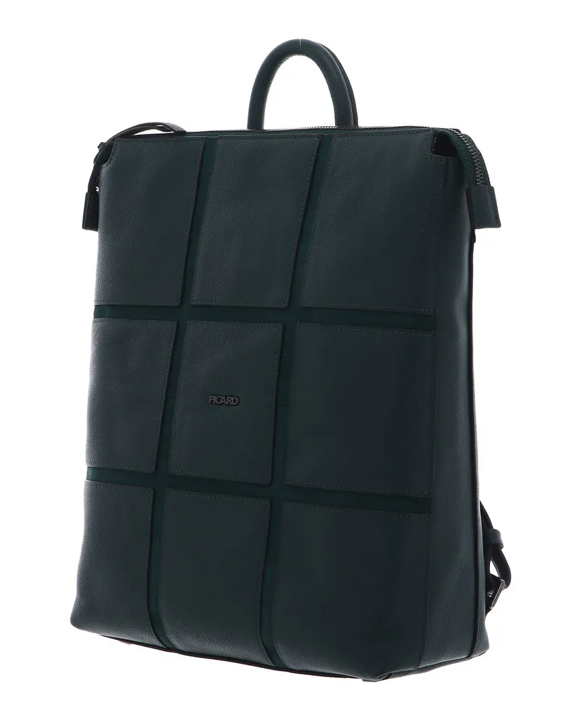 Sac à dos PICARD O X O Cedar vert sapin confortable contre le mal de dos