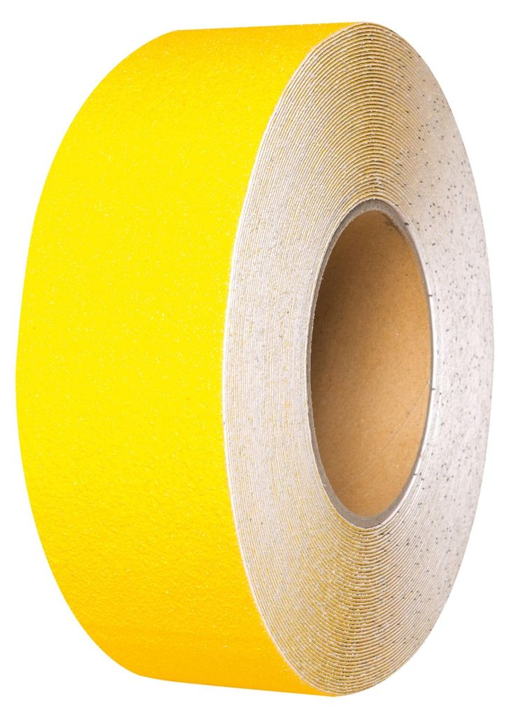 Moravia Antirutsch-Belag gelb selbstklebend auf Rolle 50 mm x 18,3 m