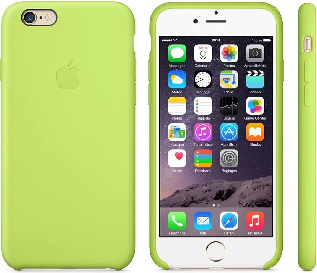 Apple iPhone 6 Silicone Case MGXU2ZM/A grün Produktbild 