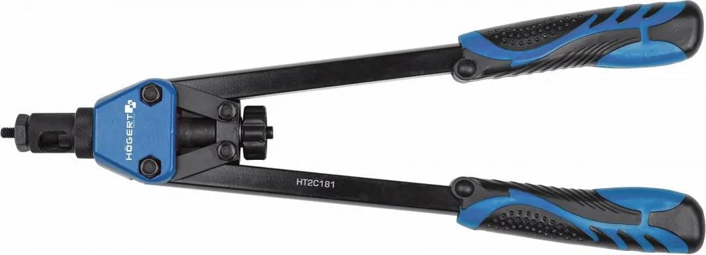 Pince à riveter Hogert Technik HT2C181 avec poignée ergonomique 250 mm