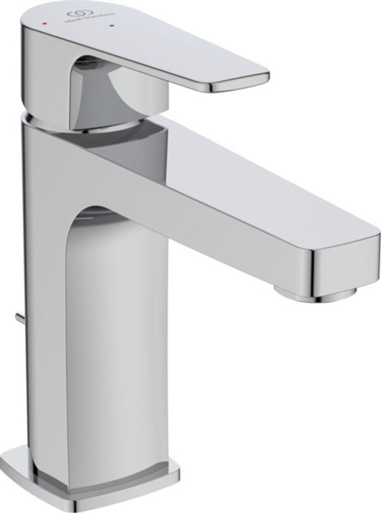 Ideal Standard Waschtischarmatur Cerafine D BlueStart Grande, Ausladung 120mm BC689AA Chrom