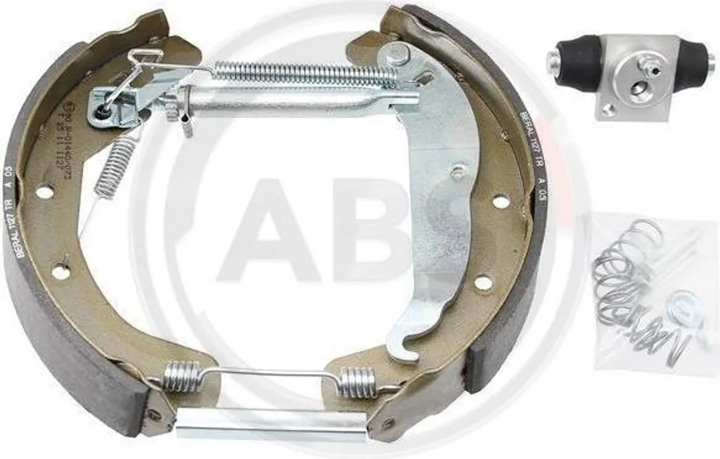 Kit mâchoires de frein pour rénovation Opel Astra G et Combo Tour