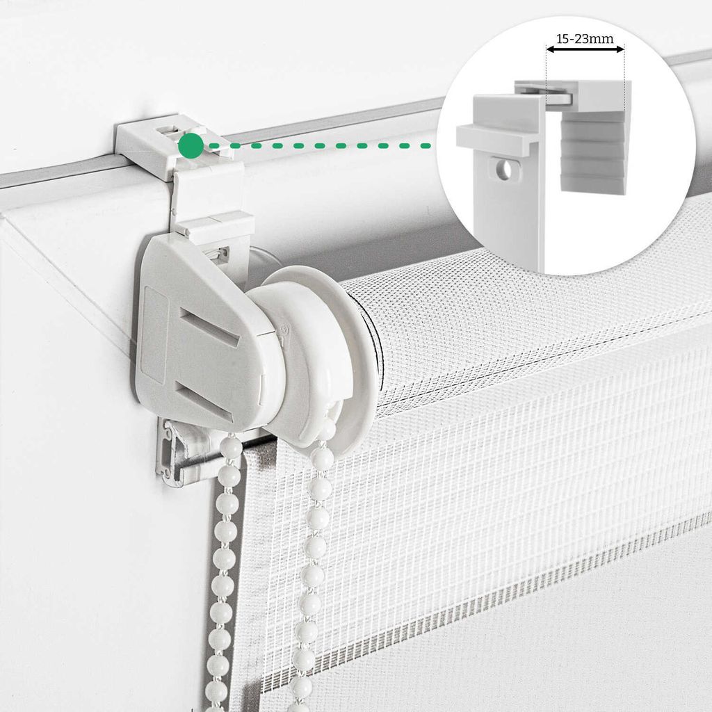 Estika dvojitá roleta Klemmfix – 130 cm cm x 150 cm cm – Obrázok produktu 