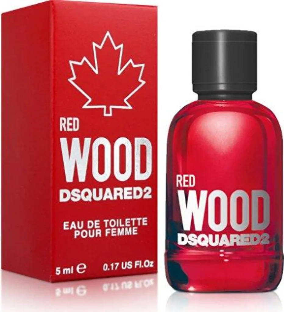 Dsquared2 Red Wood Eau de Toilette 5ml aux Notes de Magnolia et Musc