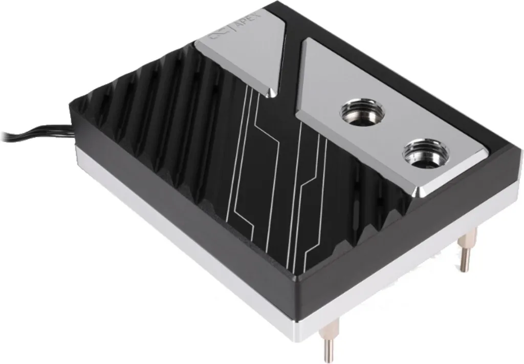 Alphacool Apex 1 Refroidisseur CPU AM5 Socket ARGB Noir Haute Performance