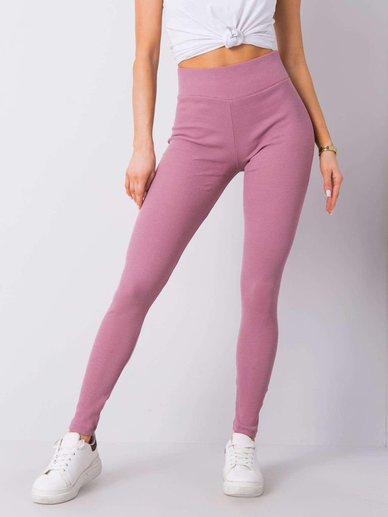 Basic Feel Good Wohlfühlen Damenleggings Chinzay dunkel Rosa XL