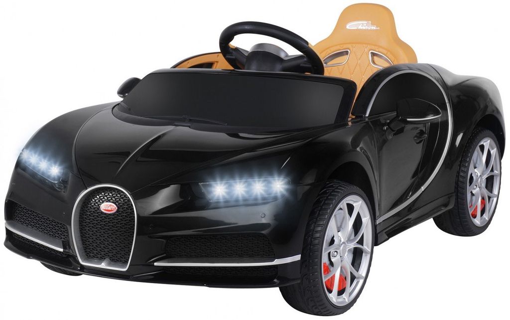 Elektro Auto "Bugatti Chiron" Lizenziert Kinderfahrzeug 2 Motoren 12V7AH 