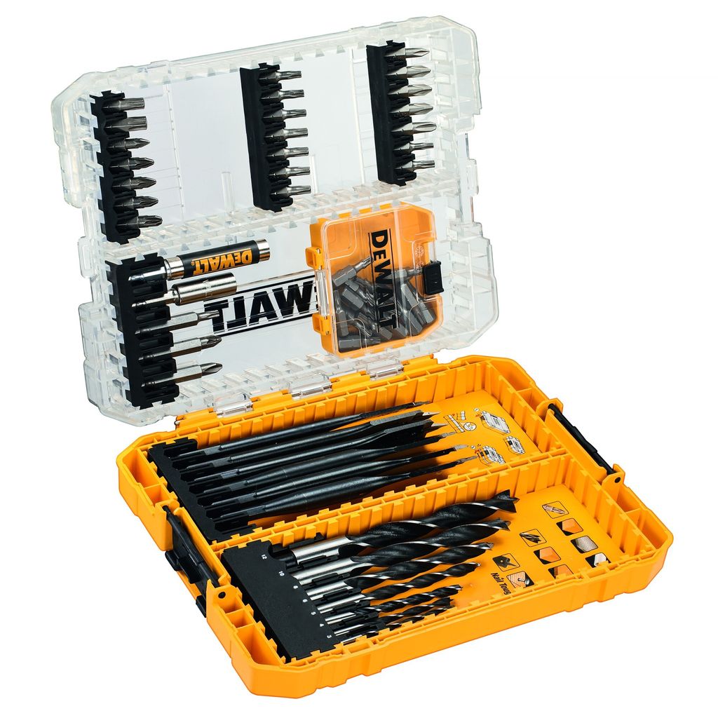 DEWALT Bit und Holzbohrer-Set 57-tlg.