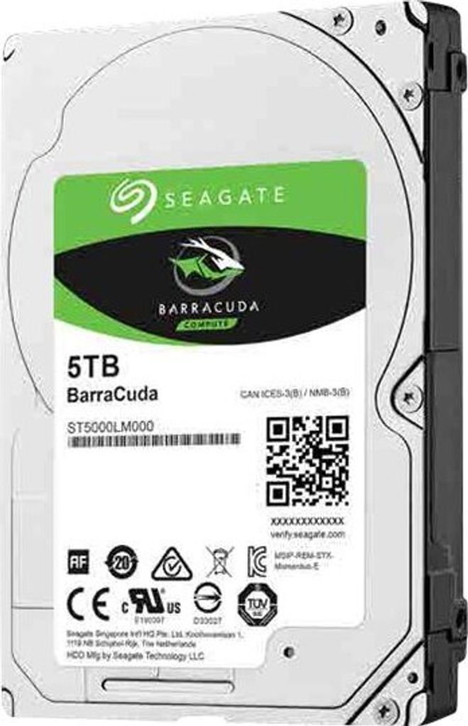 Seagate Barracuda ST5000LM000, 5 TB, 5400 RPM, 128 MB, Zdjęcie produktu 