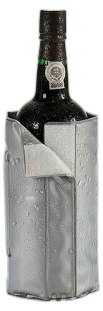 GEL FLASCHENKÜHLER Grau Kühlmanschette Champagnerkühler Produktbild 