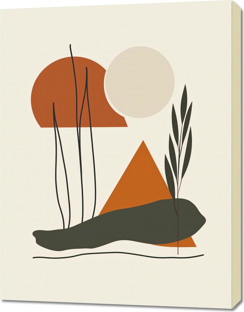 Bild 70x90cm Beigeblick