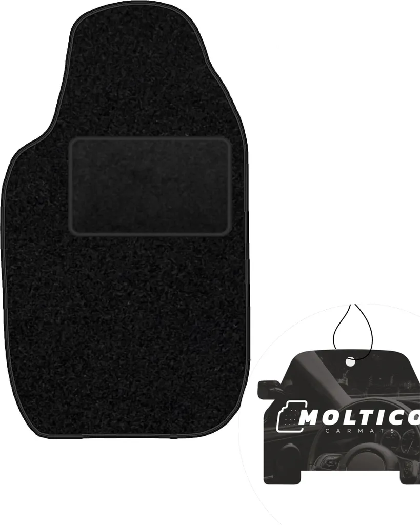 Tappetino Nero Peugeot 206 1998-2009 | Velluto Morbido 1 Pezzo