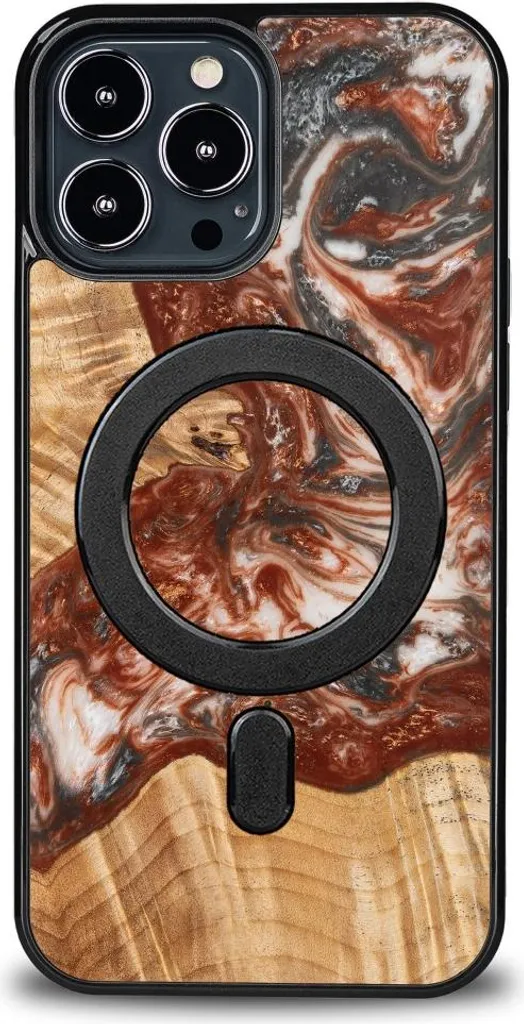 Custodia iPhone 13 Pro Max Legno e Resina - Bewood Venere MagSafe