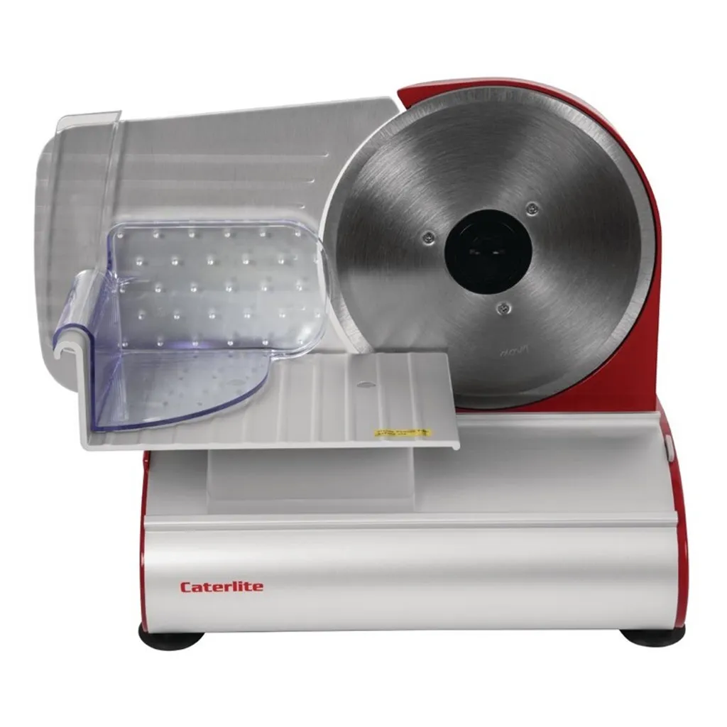 Trancheuse à viande Caterlite 19 cm - Modèle Compact Performance Inox - 10