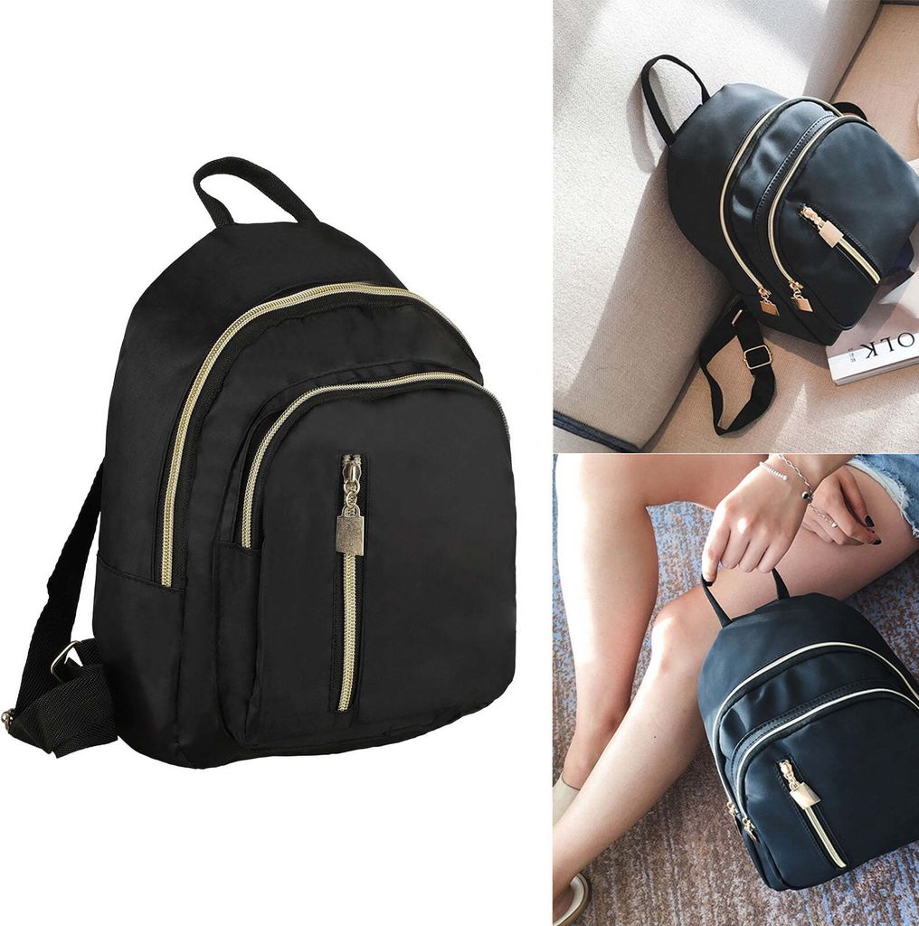 Damenrucksack 1 Stk, Kleiner Nylonrucksack Für Damen Mit Produktbild 