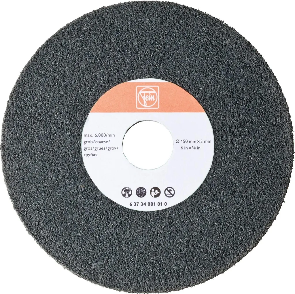 Disque non-tissé Fein 3mm : fini sans rayure pour vos pièces métal