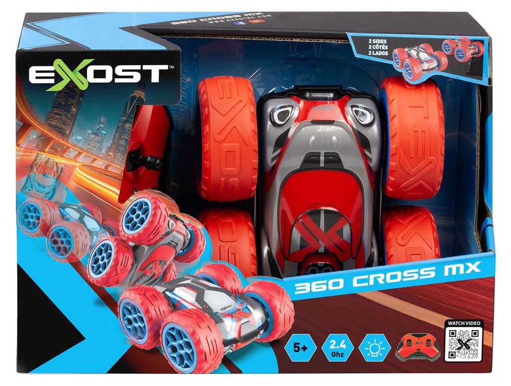Exost RC 360 Cross MX Amazone ferngesteuertes Stunt-Auto – 12 km/h