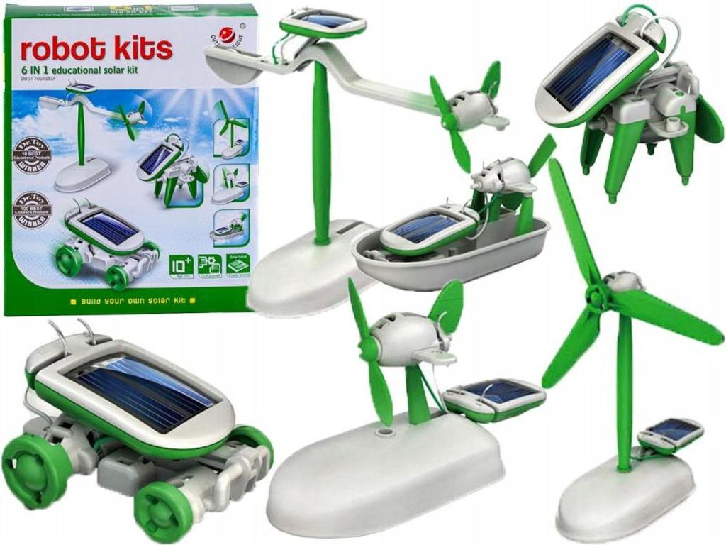 Ag211 Zestaw Solarny Edukacyjny 6 W 1 Zdjęcie produktu 
