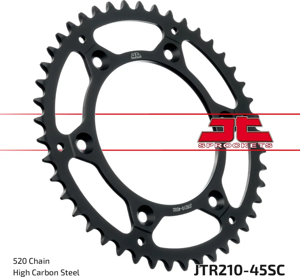 Kit Transmission Moto 520 45Z - Pignon JT Sprockets 125mm pour Route