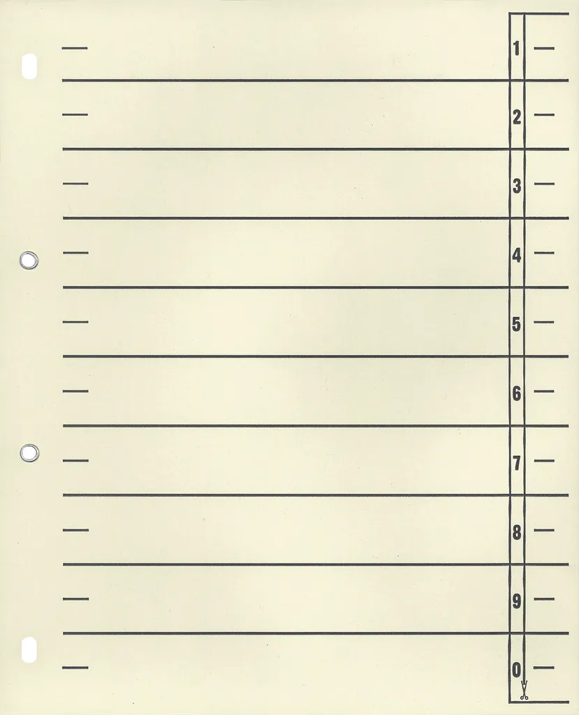 Intercalaires A4 Largeur Spéciale Pochettes Chamois 100 pcs Anti-Déchirure