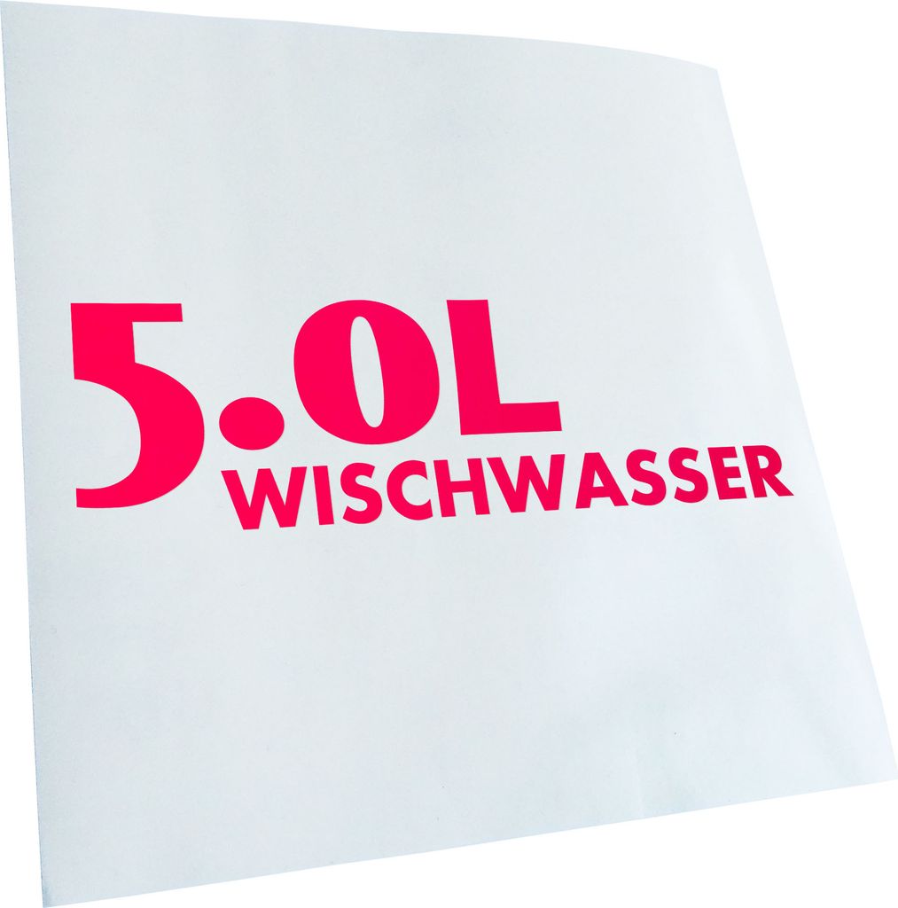 Kiwistar - Autoaufkleber - Mein Auto Lauert - Neon Matt - Aufkleber für Auto Kfz Fahrrad, LKW, Truck Mofa