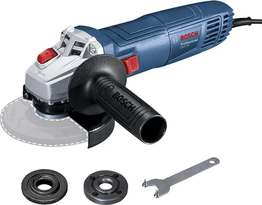 Meuleuse d'Angle Bosch GWS 700 710W - Idéale pour Meuler et Tronçonner