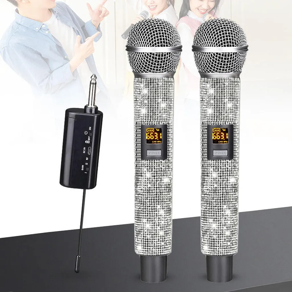 Micro sans fil VHF longue portée 100m avec batterie lithium de haute capacité - 2
