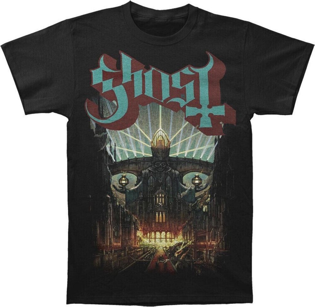 Ghost - "Meliora" T-Shirt für Herren/Damen Uni RO1791 (M) (Schwarz)
